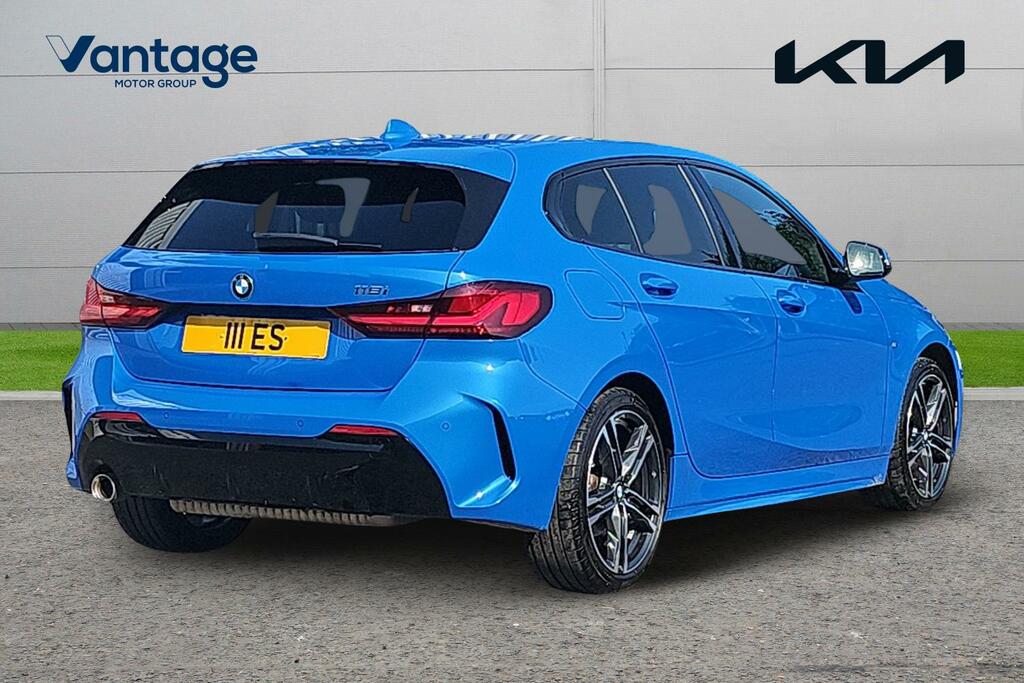 BMW 1 Series 1.5 118I M Sport Hatchback Dct Euro 6 YG70SYJ Blue #3
