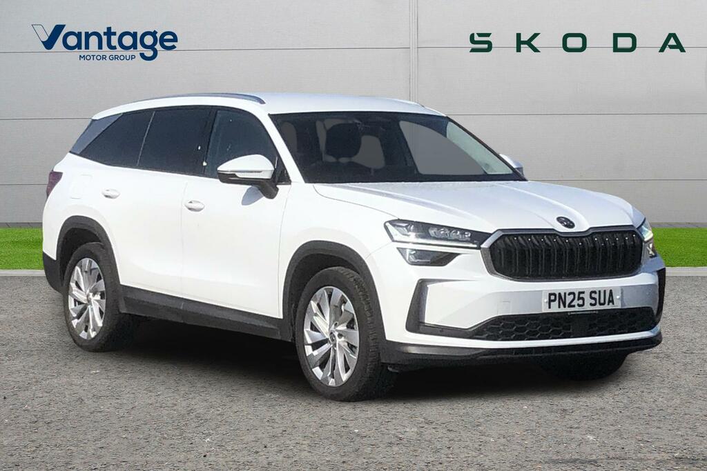 Skoda Kodiaq 2.0 Tdi 193 Se L 4X4 Dsg 7 Seat White