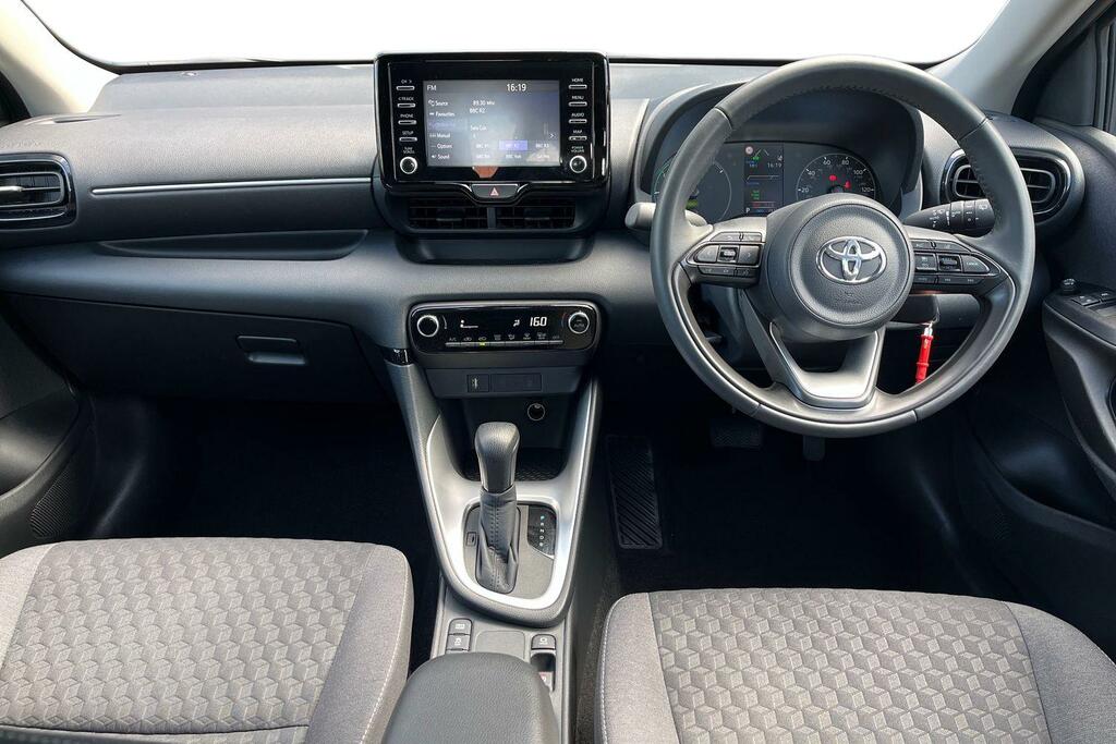 Toyota Yaris 1.5 Vvt-h Icon Hatchback Hybrid E-cvt E YH73ATC Grey #6