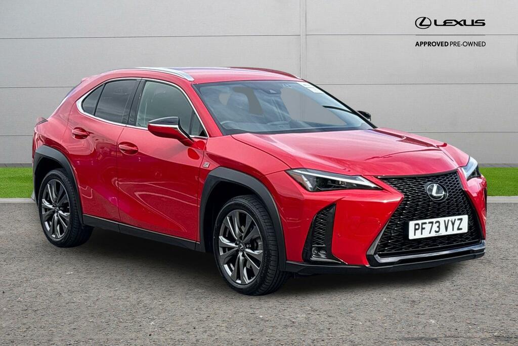 Lexus UX 2.0 250H F Sport Design E-cvt Euro 6 Ss Red