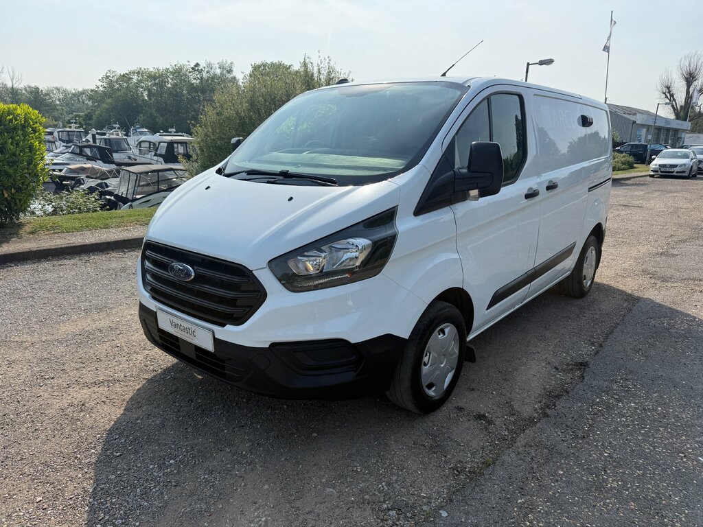 Ford Transit Custom 2.0 300 Ecoblue Leader Panel Van EJ70LWU White #2