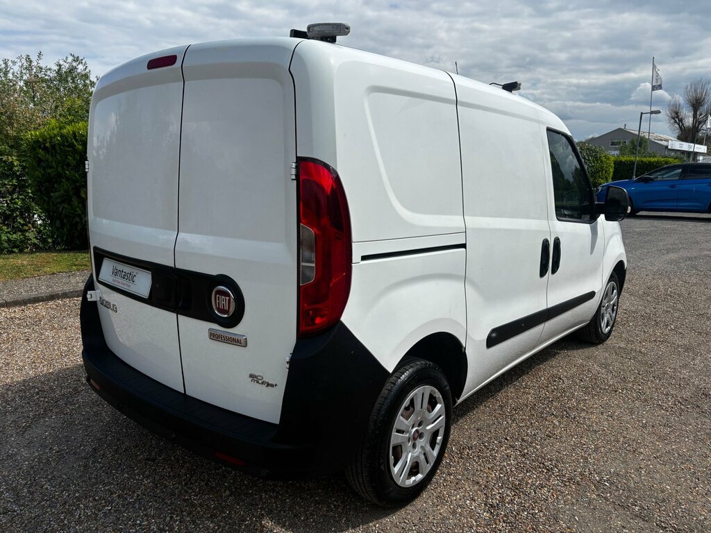 Fiat Doblo 1.3 Jtd Multijet 16V Panel Van L WV66XST White #5