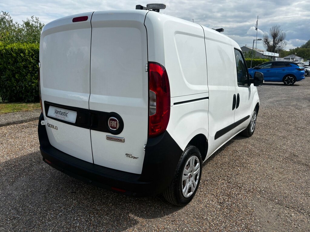 Fiat Doblo 1.3 Jtd Multijet 16V Panel Van L WV66XST White #6