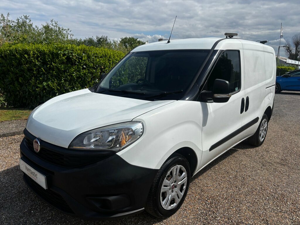 Fiat Doblo 1.3 Jtd Multijet 16V Panel Van L WV66XST White #3