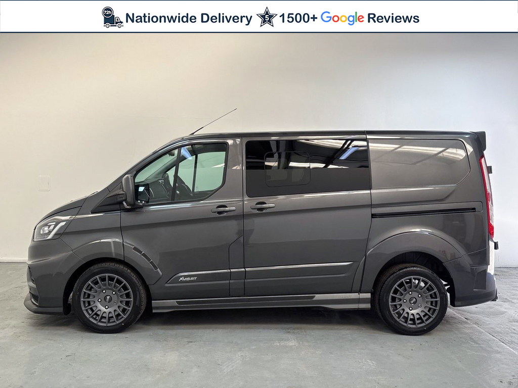 Ford Transit Custom 320 Limited L1 H1 Swb 2.0 Ecoblue 170Ps Dcab YP73SVN Grey #4
