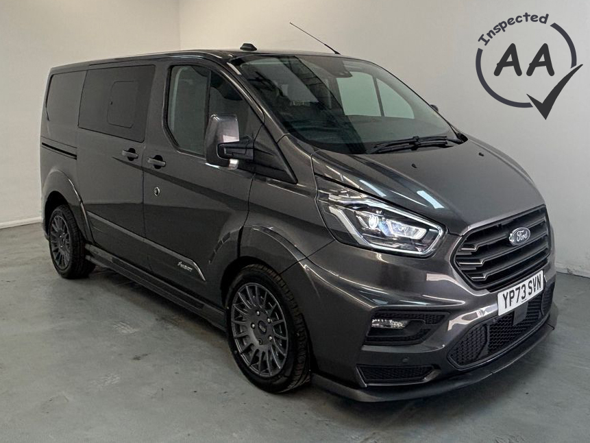 Ford Transit Custom 320 Limited L1 H1 Swb 2.0 Ecoblue 170Ps Dcab YP73SVN Grey