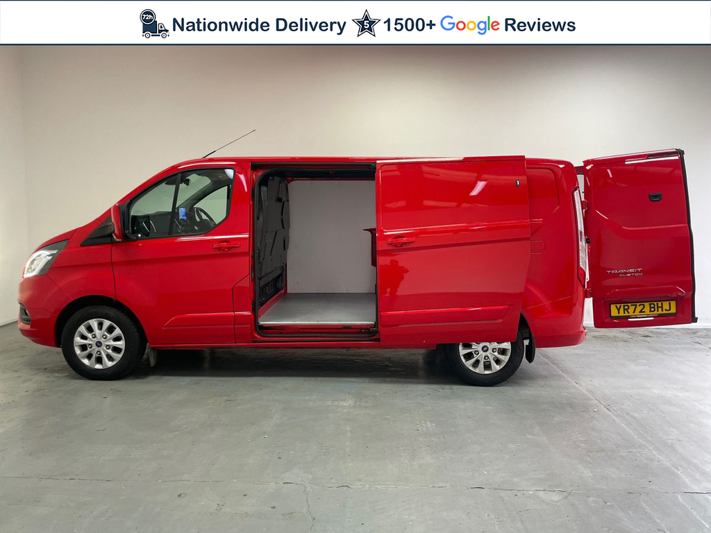 Ford Transit Custom 320 Limited L2 H1 Lwb 2.0 Ecoblue 130Ps YR72BHJ Red #6