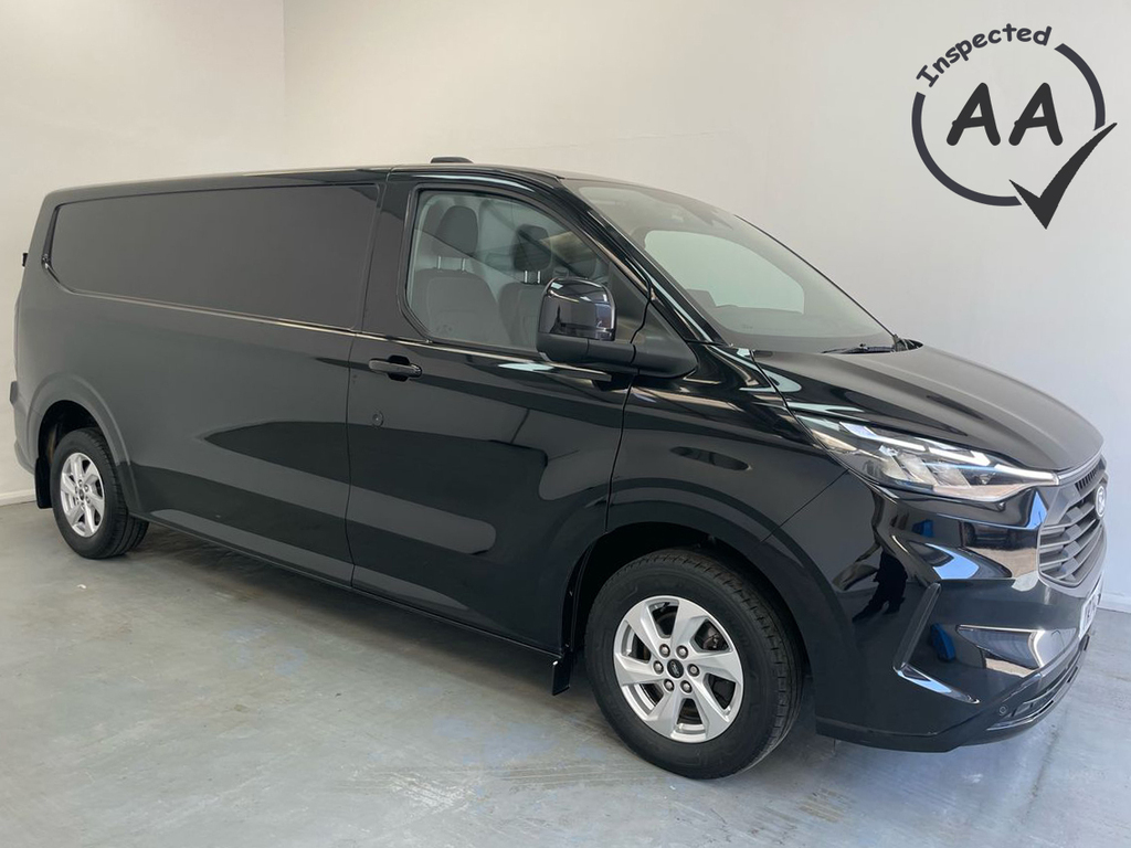 Ford Transit Custom 300 Limited L2 H1 Lwb 2.0 Ecoblue 136Ps YR74XBN Black
