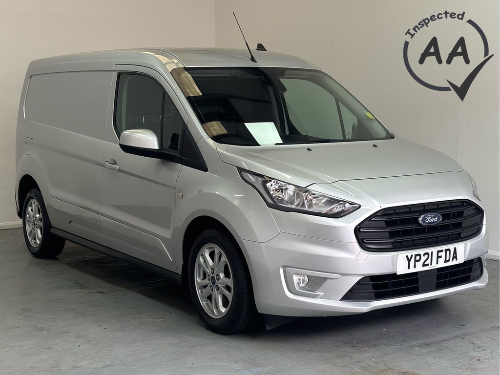 Ford Transit Connect 240 Limited L2 H1 Lwb 1.5 Ecoblue 120Ps Silver
