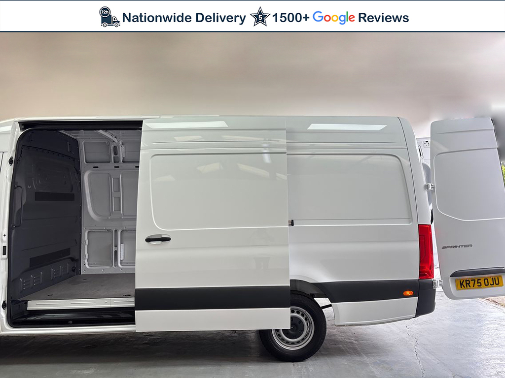 Mercedes-Benz Sprinter 315 Pro L3 H2 Lwb Rwd 2.0L Cdi 3.5T 9G-tronic KR75OJU White #6