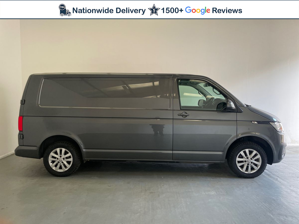 Volkswagen Transporter T30 Highline Lwb 2.0 Tdi 150Ps Dsg RK72VJD Grey #3