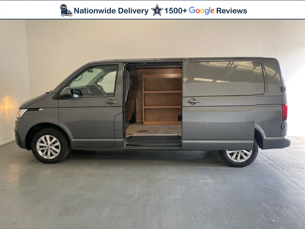 Volkswagen Transporter T30 Highline Lwb 2.0 Tdi 150Ps Dsg RK72VJD Grey #5