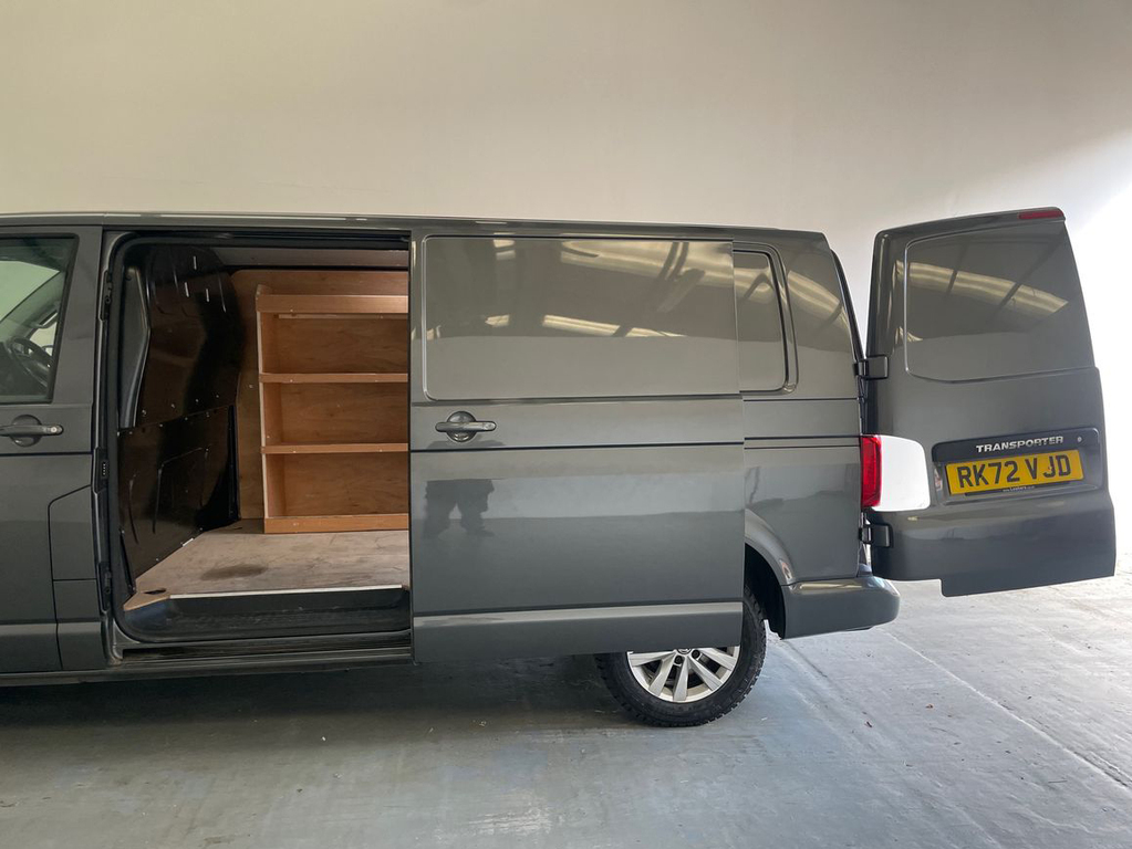 Volkswagen Transporter T30 Highline Lwb 2.0 Tdi 150Ps Dsg RK72VJD Grey #6