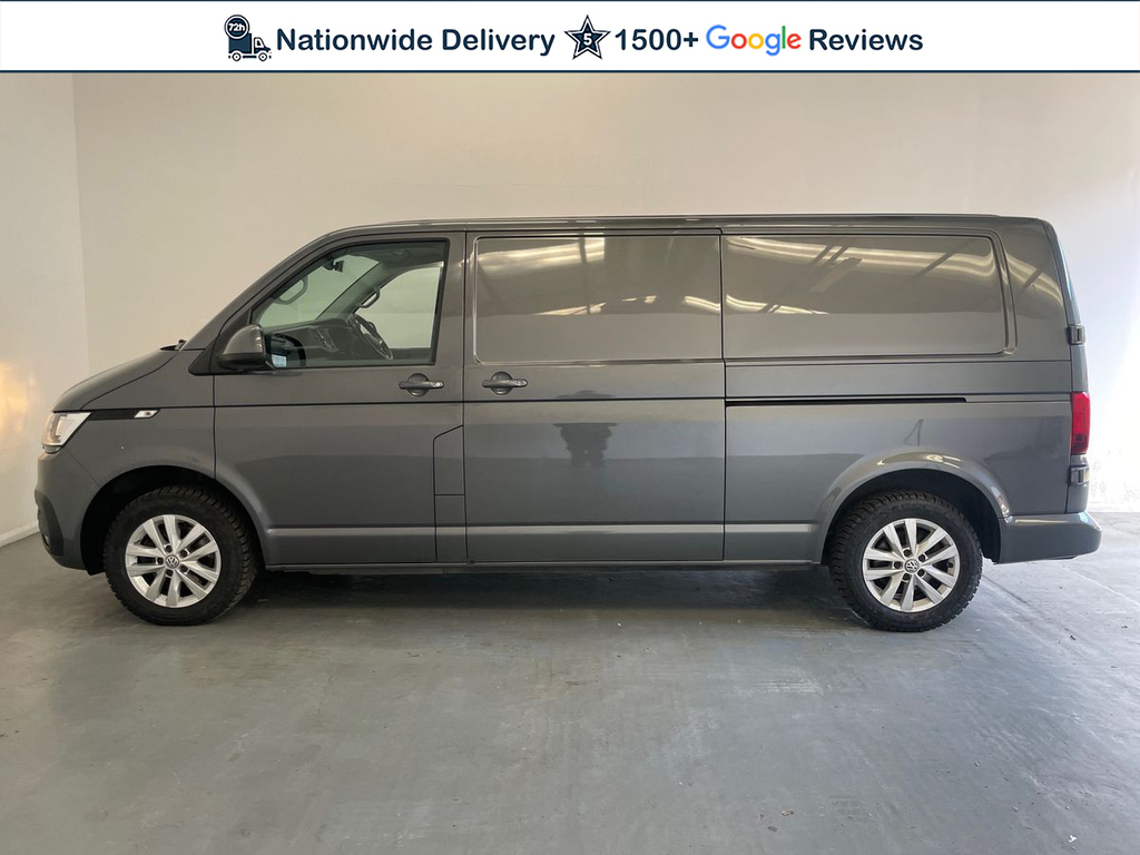 Volkswagen Transporter T30 Highline Lwb 2.0 Tdi 150Ps Dsg RK72VJD Grey #4