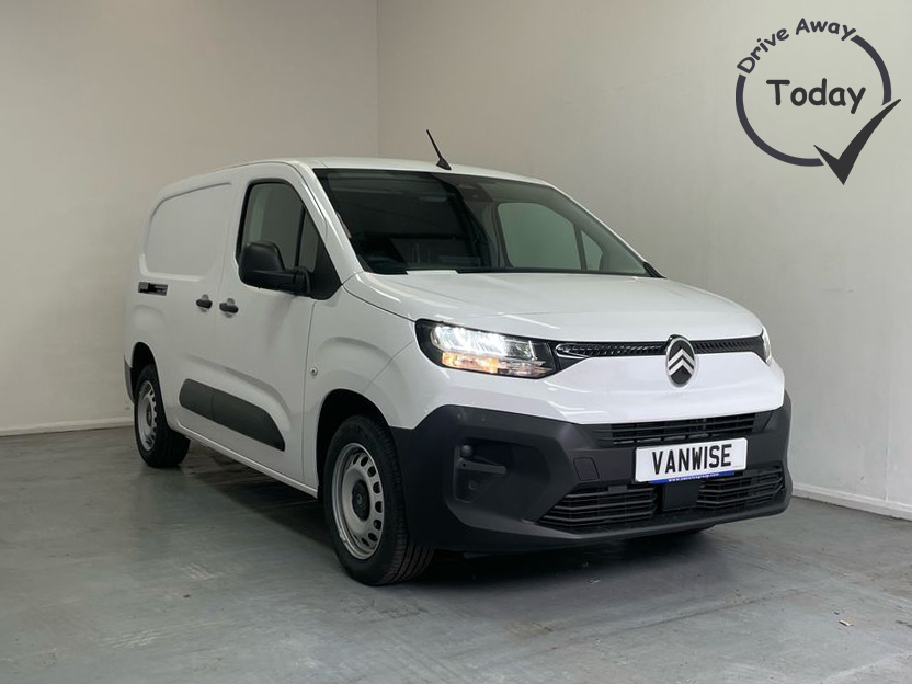 Citroen Berlingo 850 Enterprise Lwb Crew Cab 1.5 Bluehdi 100Ps White