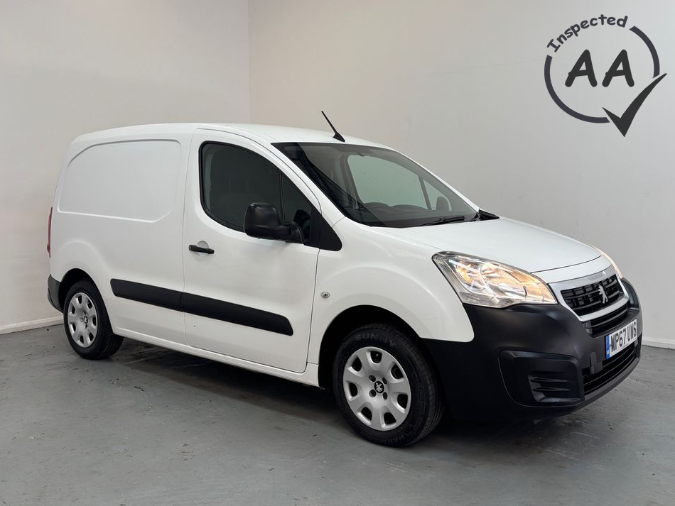 Peugeot Partner 625 Professional L1 Swb 1.6L Bluehdi 75Ps White