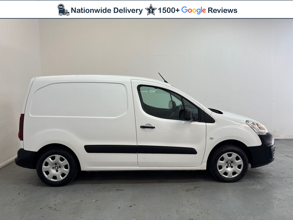 Peugeot Partner 625 Professional L1 Swb 1.6L Bluehdi 75Ps WP67UWG White #3