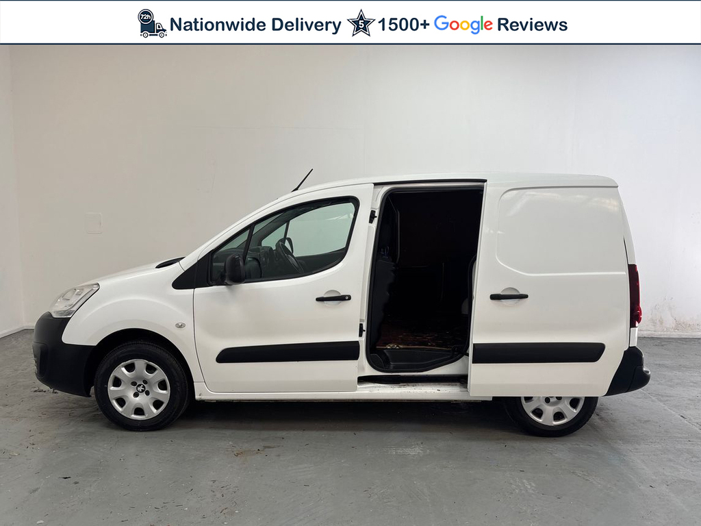Peugeot Partner 625 Professional L1 Swb 1.6L Bluehdi 75Ps WP67UWG White #5