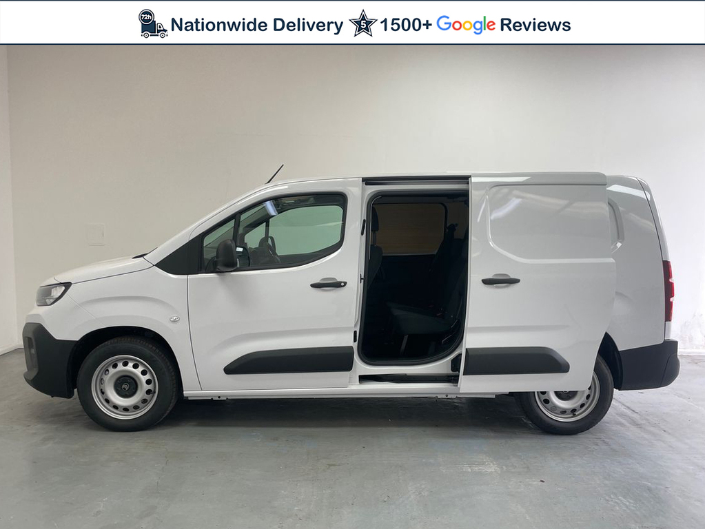 Citroen Berlingo 850 Enterprise Lwb Crew Cab 1.5 Bluehdi 100Ps CA26PPP White #5