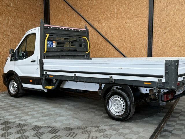 Ford Transit Custom 2.0 350 Ecoblue Leader Dropside YC70CCJ White #5
