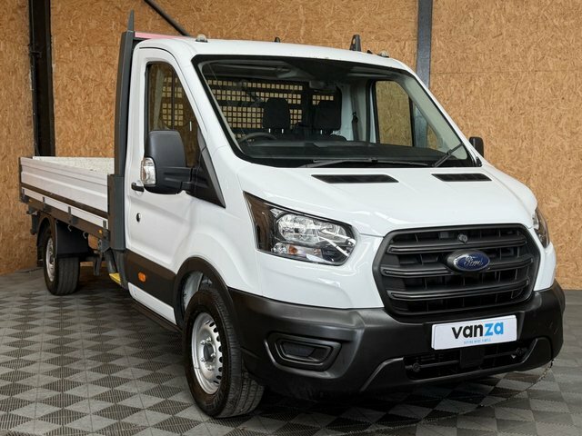 Ford Transit Custom 2.0 350 Ecoblue Leader Dropside YC70CCJ White #4