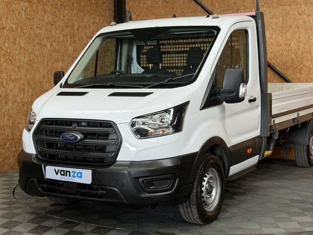 Ford Transit Custom 2.0 350 Ecoblue Leader Dropside YC70CCJ White #6