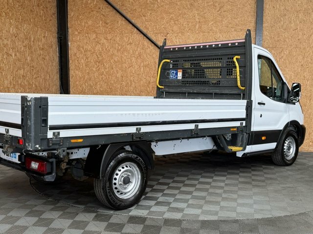 Ford Transit Custom 2.0 350 Ecoblue Leader Dropside YC70CCJ White #2