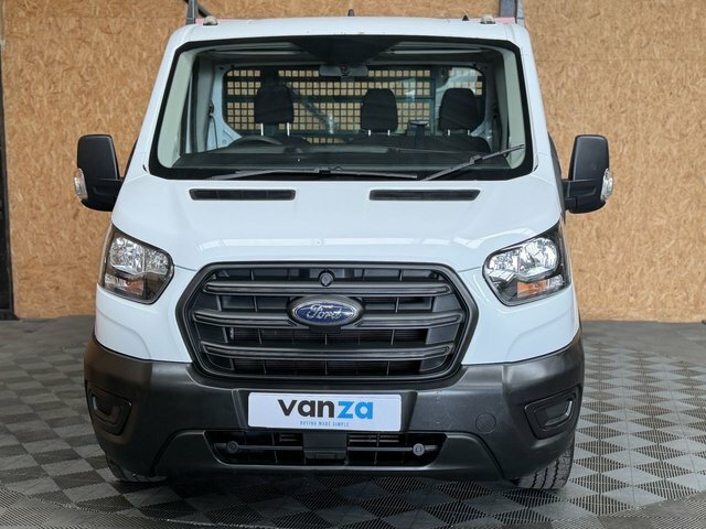 Ford Transit Custom 2.0 350 Ecoblue Leader Dropside YC70CCJ White #3