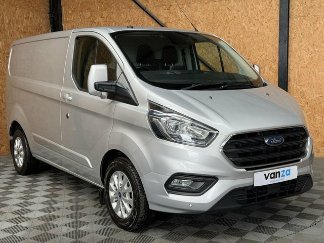 Ford Transit Custom 2.0 300 Ecoblue Limited Panel Van Manua EJ19XOZ Silver #3