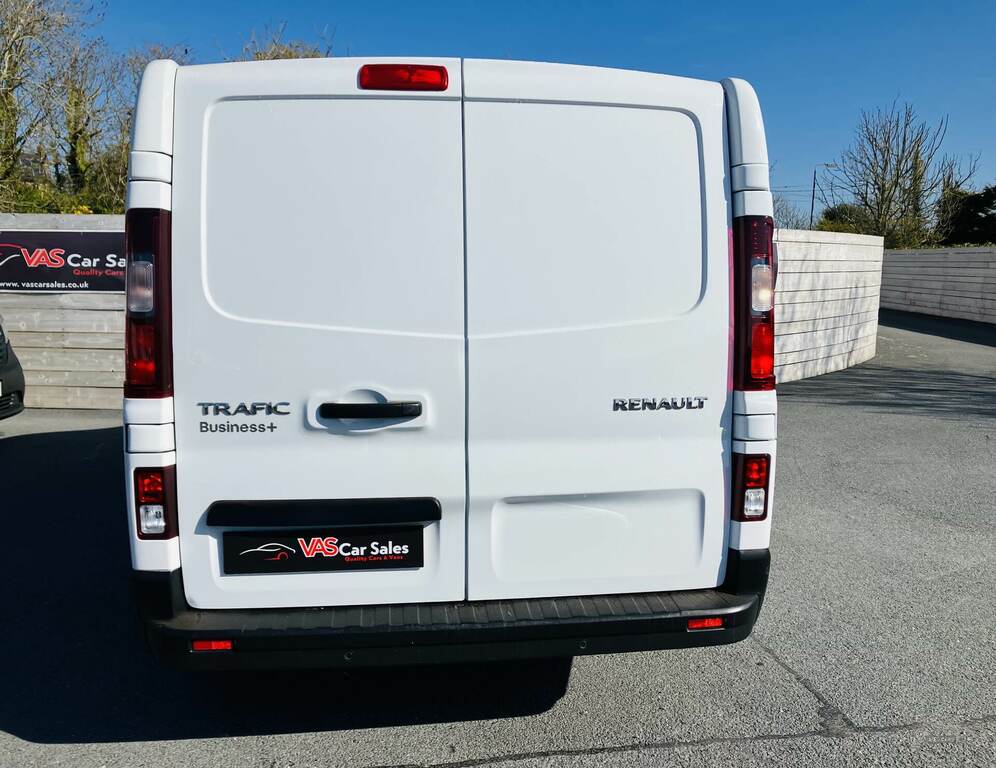 Renault Trafic Ll30 Blue Dci 130 Business Van HN23LTZ White #6