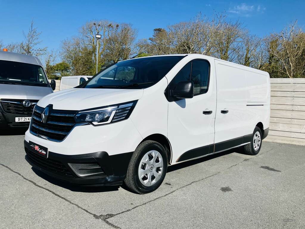 Renault Trafic Ll30 Blue Dci 130 Business Van HN23LTZ White #3