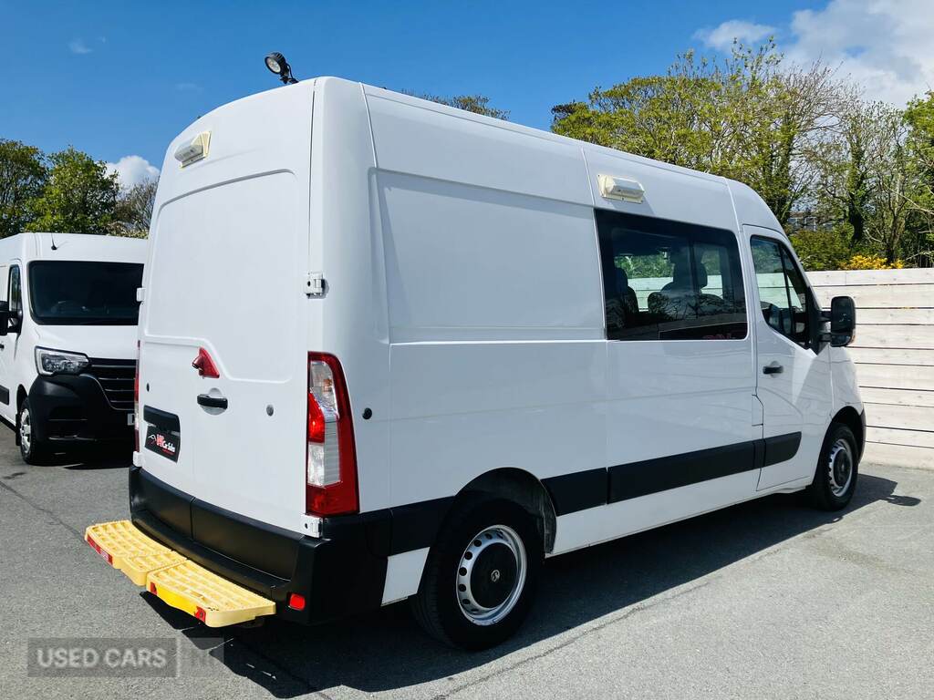 Vauxhall Movano 2.3 Cdti H2 Van 130Ps BK69RZV White #6
