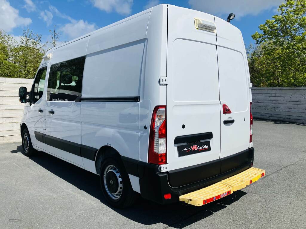 Vauxhall Movano 2.3 Cdti H2 Van 130Ps BK69RZV White #4