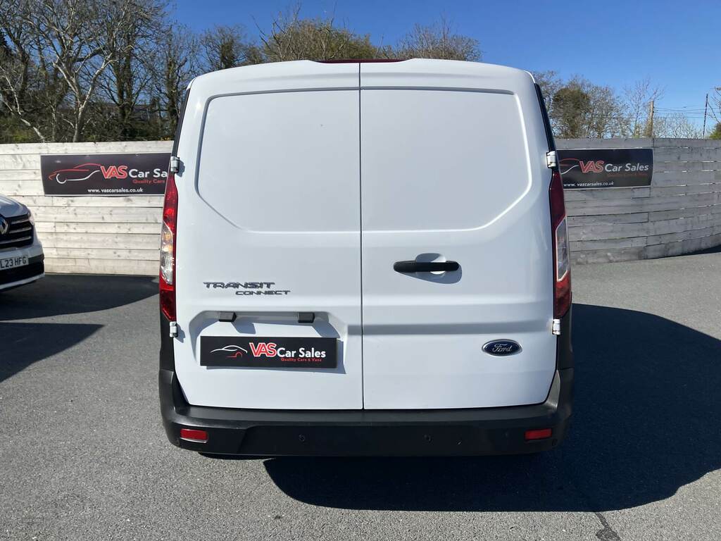 Ford Transit Connect 1.5 Ecoblue 100Ps Leader D Cab Van Powershift EJ70MZF White #4