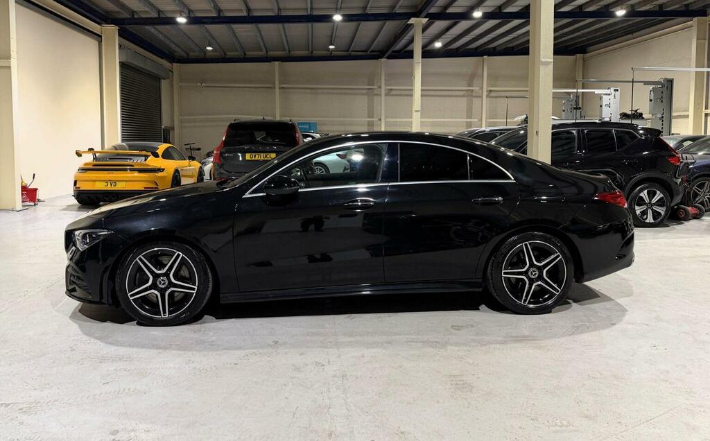 Mercedes-Benz CLA Class 2.0 Cla220 Amg Line Premium Coupe 7G-dct Euro 6 CX69VCU Black #4