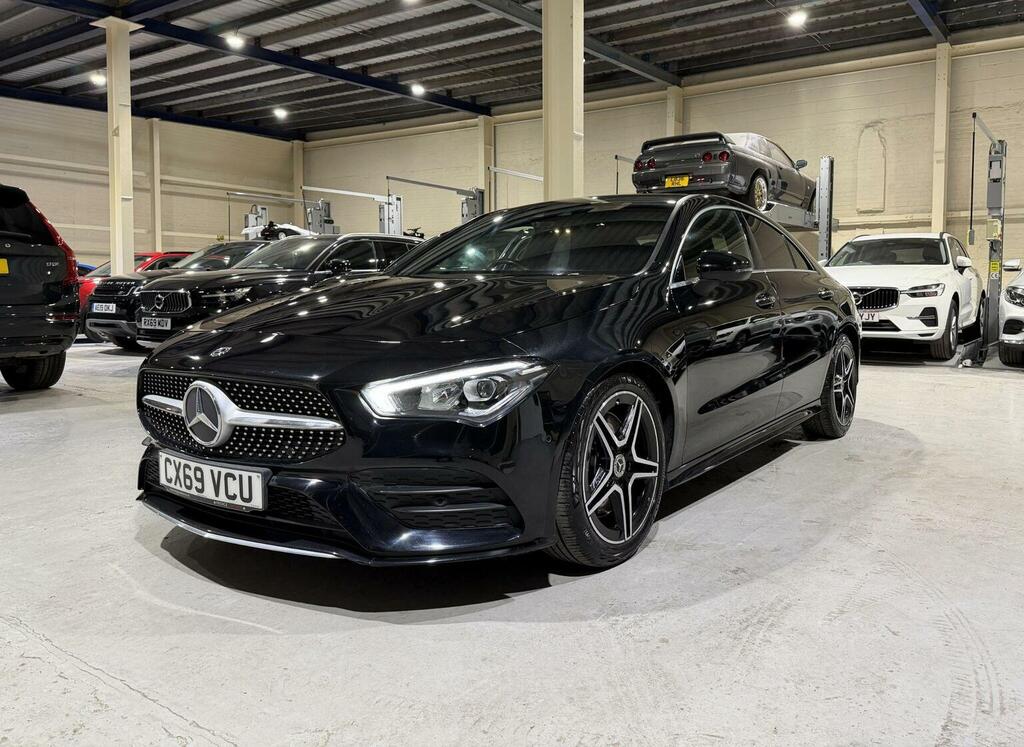 Mercedes-Benz CLA Class 2.0 Cla220 Amg Line Premium Coupe 7G-dct Euro 6 CX69VCU Black #3