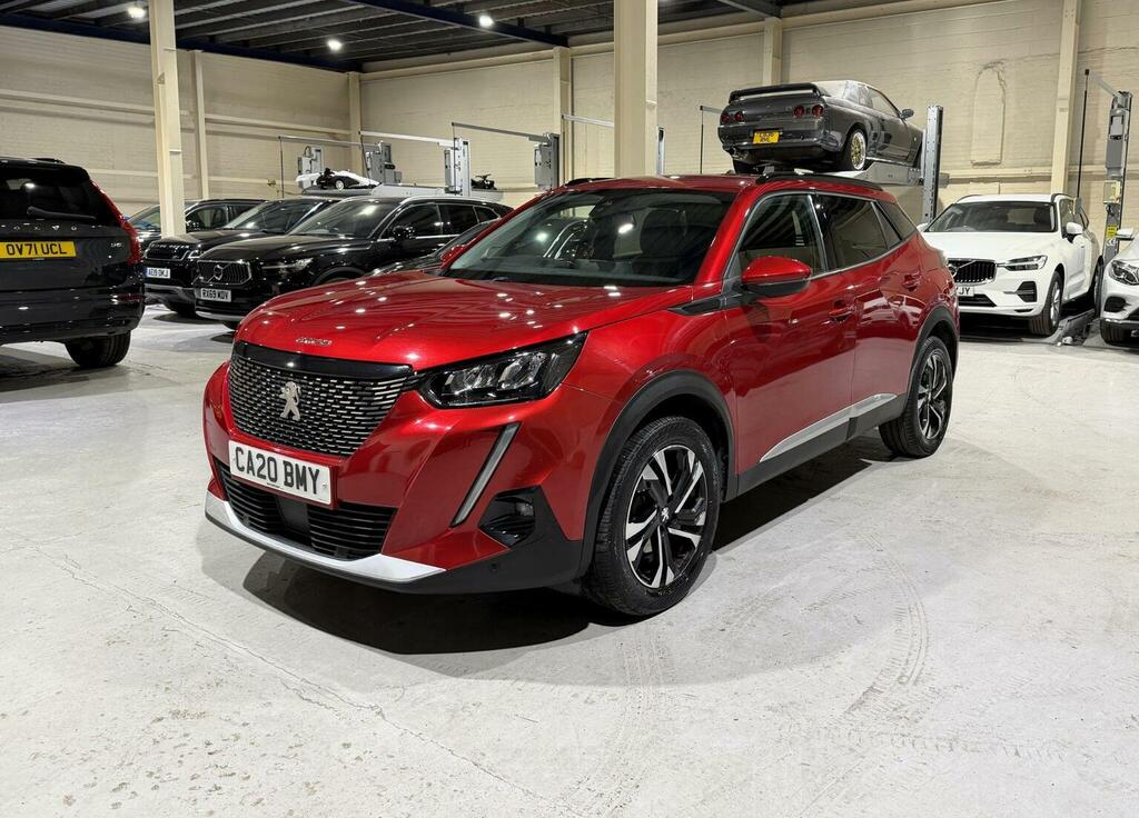 Peugeot 2008 1.2 Puretech Allure Eat Euro 6 Ss CA20BMY Red #4