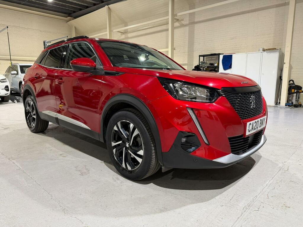 Peugeot 2008 1.2 Puretech Allure Eat Euro 6 Ss CA20BMY Red #2