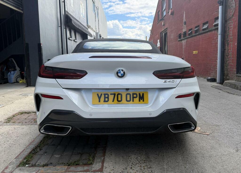 BMW 8 Series 3.0 840I Steptronic Euro 6 Ss White #4