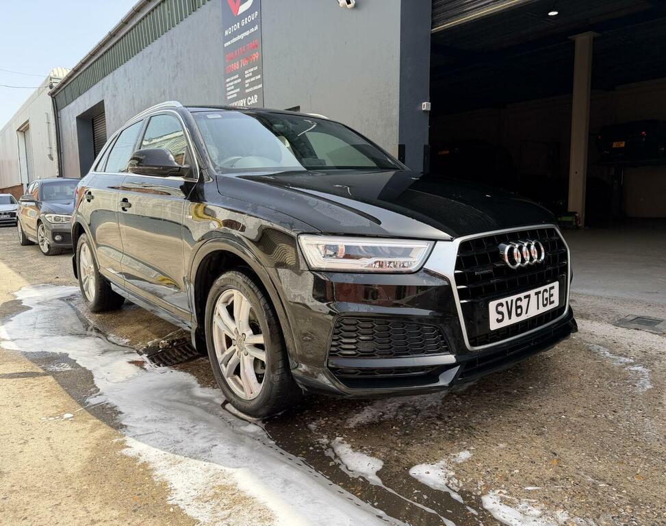 Audi Q3 2.0 Tfsi S Line Edition S Tronic Quattro Euro 6 S Black