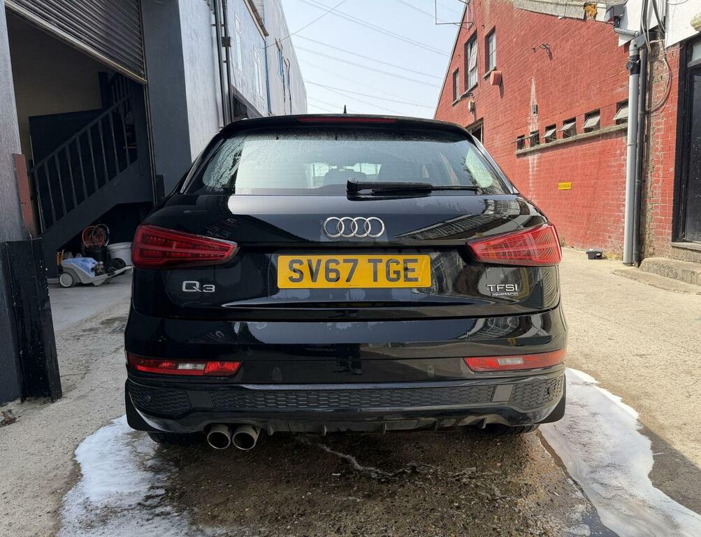 Audi Q3 2.0 Tfsi S Line Edition S Tronic Quattro Euro 6 S SV67TGE Black #5