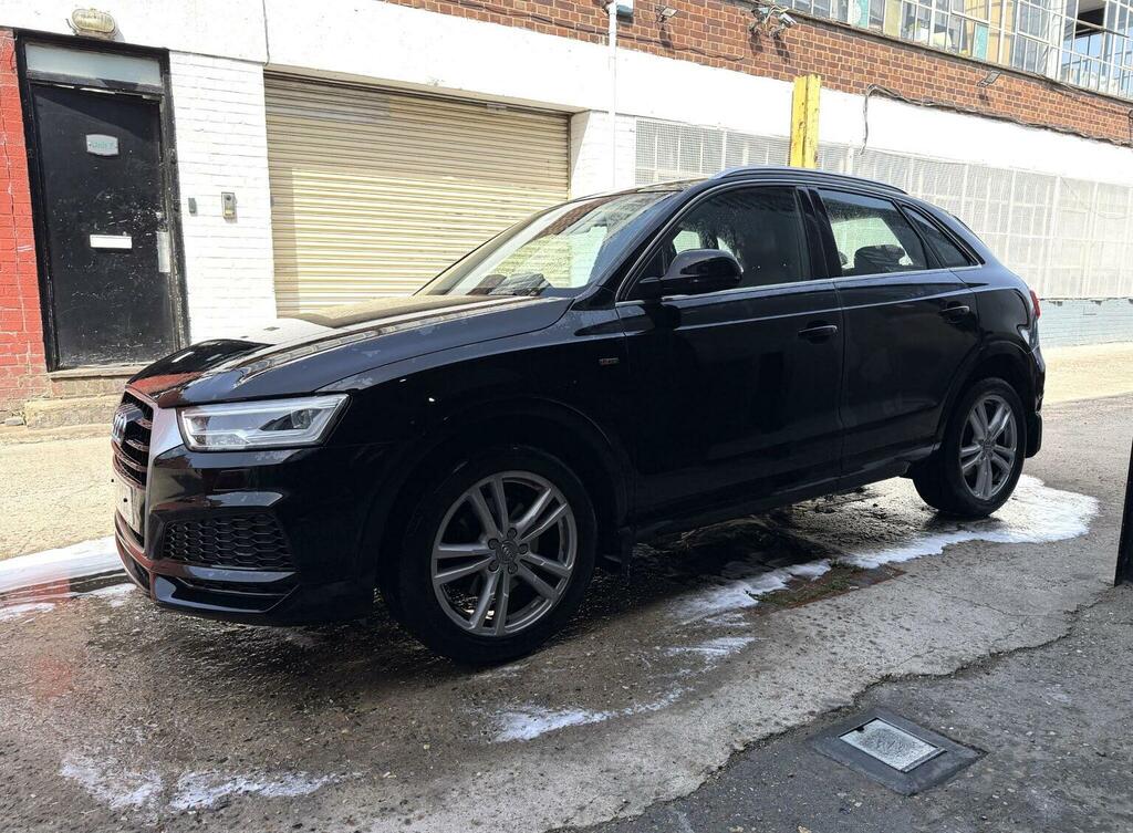 Audi Q3 2.0 Tfsi S Line Edition S Tronic Quattro Euro 6 S SV67TGE Black #3