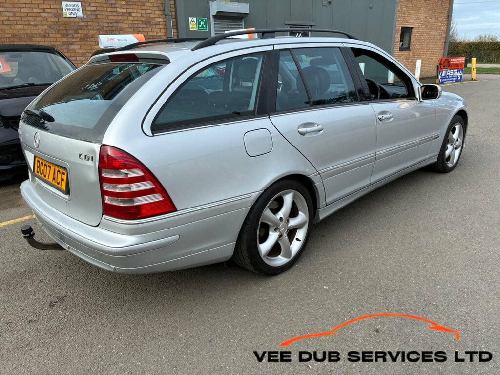 Mercedes-Benz C Class 2.1 C200 Cdi Avantgarde Se Silver #3