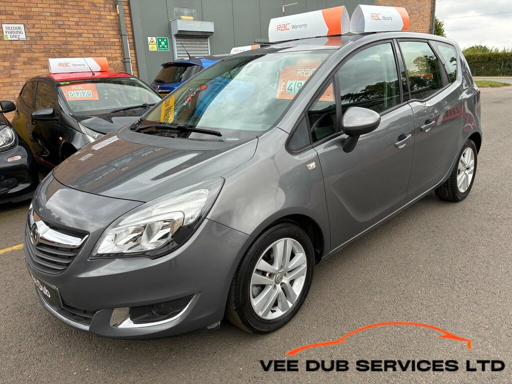 Vauxhall Meriva 1.4I Life Mpv Euro 6 100 Ps Grey