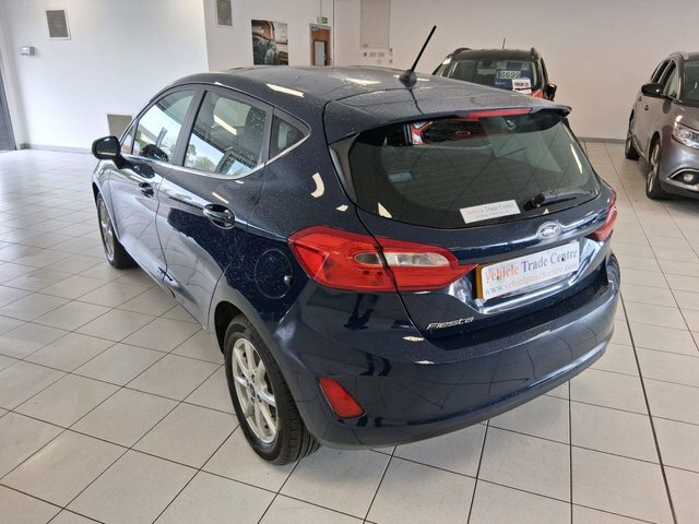 Ford Fiesta 1.1 Ti-vct Zetec Hatchback Euro SE68WEF Blue #4