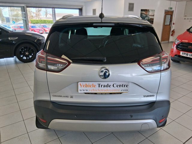 Vauxhall Crossland X 1.2 Turbo Gpf Ultimate Suv Euro SA18NHZ Silver #5