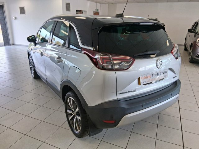 Vauxhall Crossland X 1.2 Turbo Gpf Ultimate Suv Euro SA18NHZ Silver #4