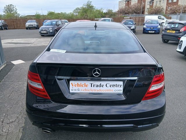 Mercedes-Benz C Class 1.6 C180 Amg Sport Edition Coupe G-tron Black #5
