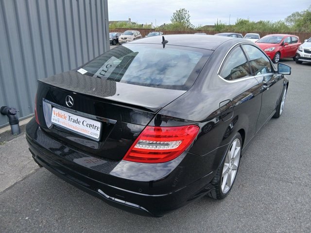 Mercedes-Benz C Class 1.6 C180 Amg Sport Edition Coupe G-tron Black #6