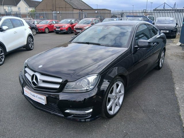 Mercedes-Benz C Class 1.6 C180 Amg Sport Edition Coupe G-tron Black #3